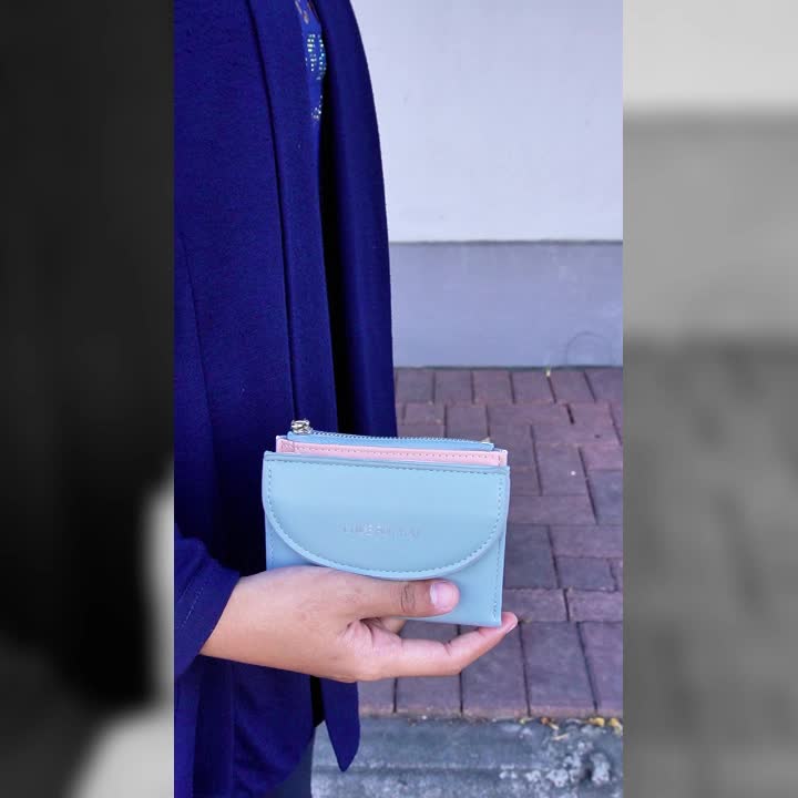 Dompet Lipat Wanita Dompet Mini Wallet Simple Aestethic New Arrival BY016