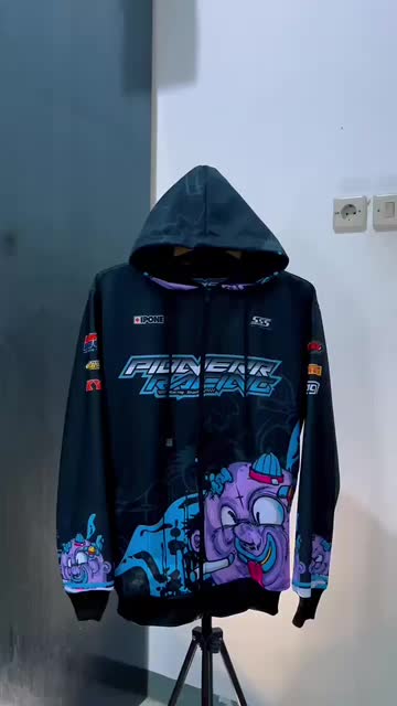 jaket racing - jaket racing doodle - jaket pionerr racing - jaket racing balap - jaket racing hell - jaket pionerr racing - jaket racing pionerr motif anime terbaru full printing unisex pria&wanita size L XL XXL Casual Distro