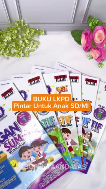 LKPD Buku Pintar Ulangan Sumatif SD/MI Kelas 1 - 6 KuMer CP Terbaru semester 1 & 2. Plus Kunci Jawaban