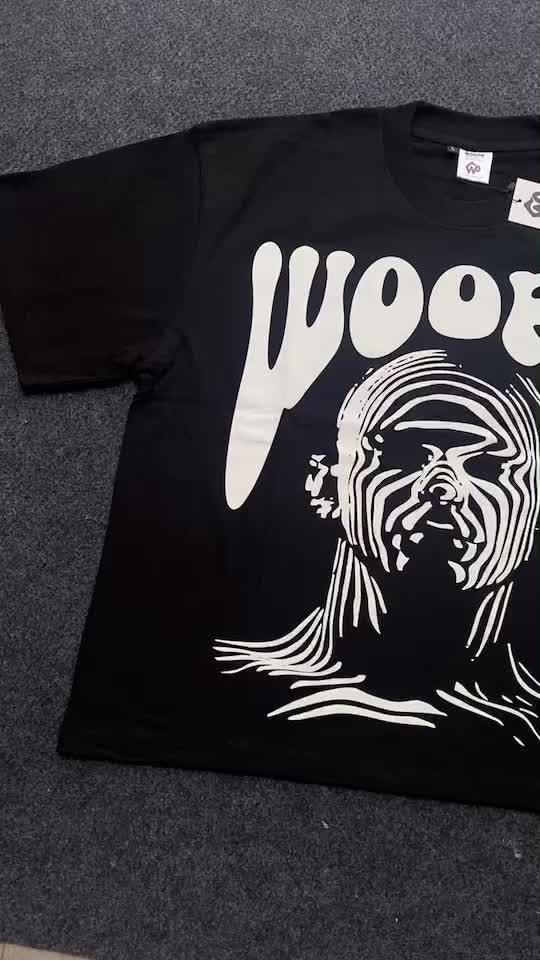 Woopie Project Kaos Boxy Pria Wanita Bhan Cotton Combed 20s