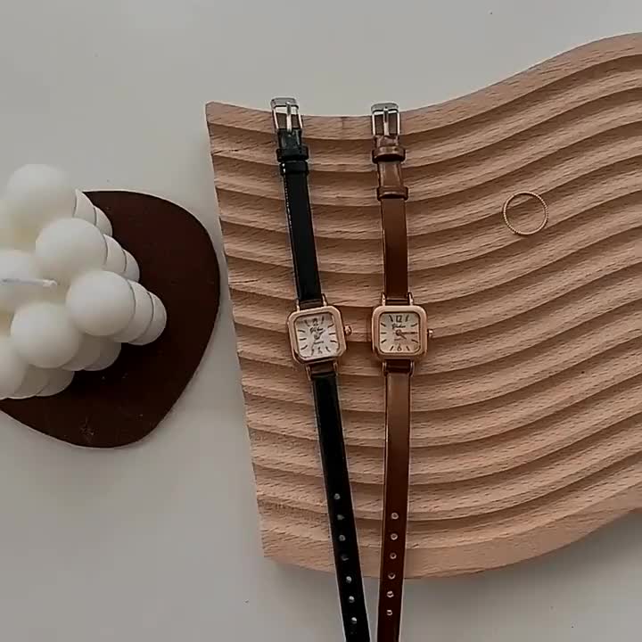Miffy - Jam Tangan Wanita Tali Kecil Analog Quartz Watch Strap Pu