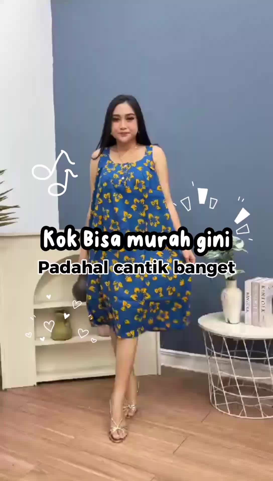 Baju Tidur Wanita Terbaru 2025 Yukensi Pendek Rayon Kekinian Ld 130