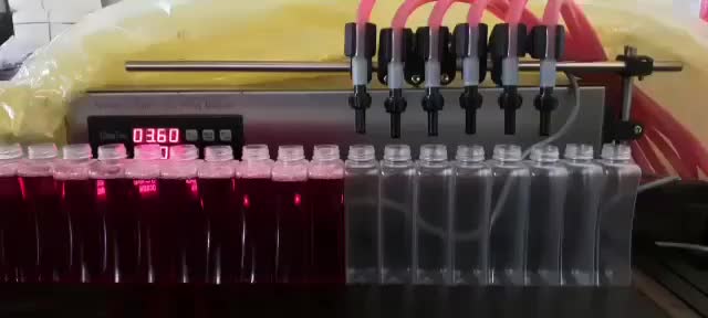 Mesin Pengisi Cairan Filling Liquid 6 Nozzle GFK-280S-6