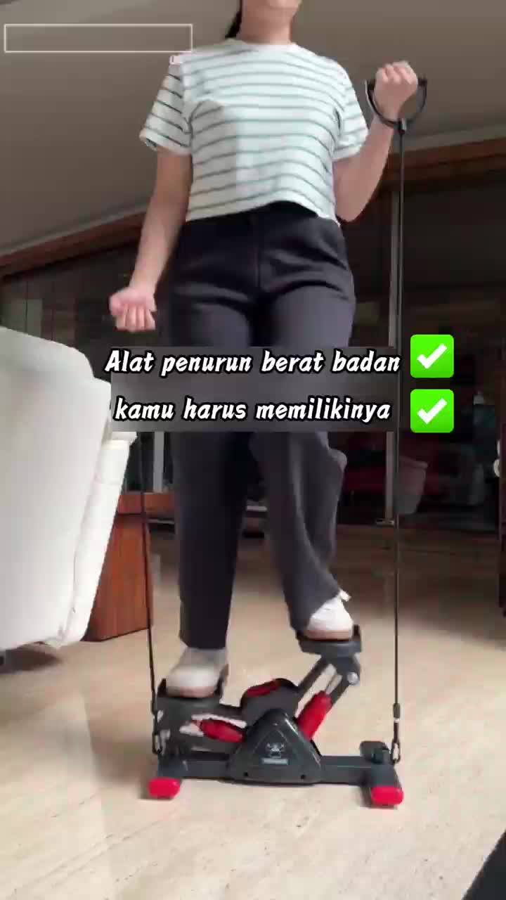 Lucky Body Mesin Latihan Stepper Stepper v stepper Di Rumah Kaki Kebugaran Luar Ruangan Senaman V Stepper Latihan Kaki Gym & Kebugaran stepper alat olahraga mini