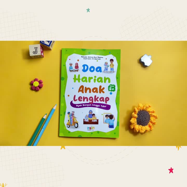 Doa Harian Anak Lengkap Sejak Bangun Hingga Tidur usia 5+