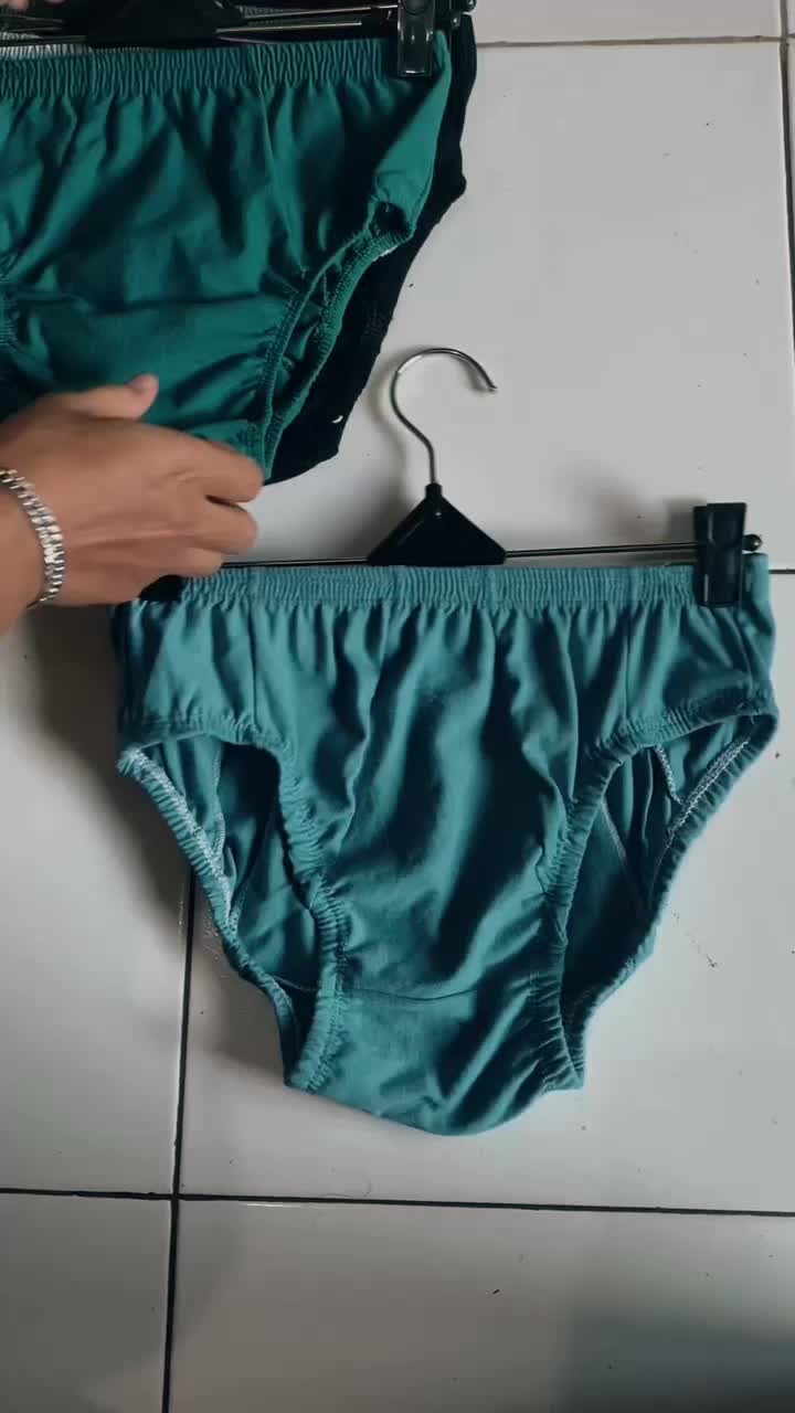 (ISI 8 PCS) Celana Dalam Unisex Katun Pria Dewasa dengan Motif Karet  Nyaman
