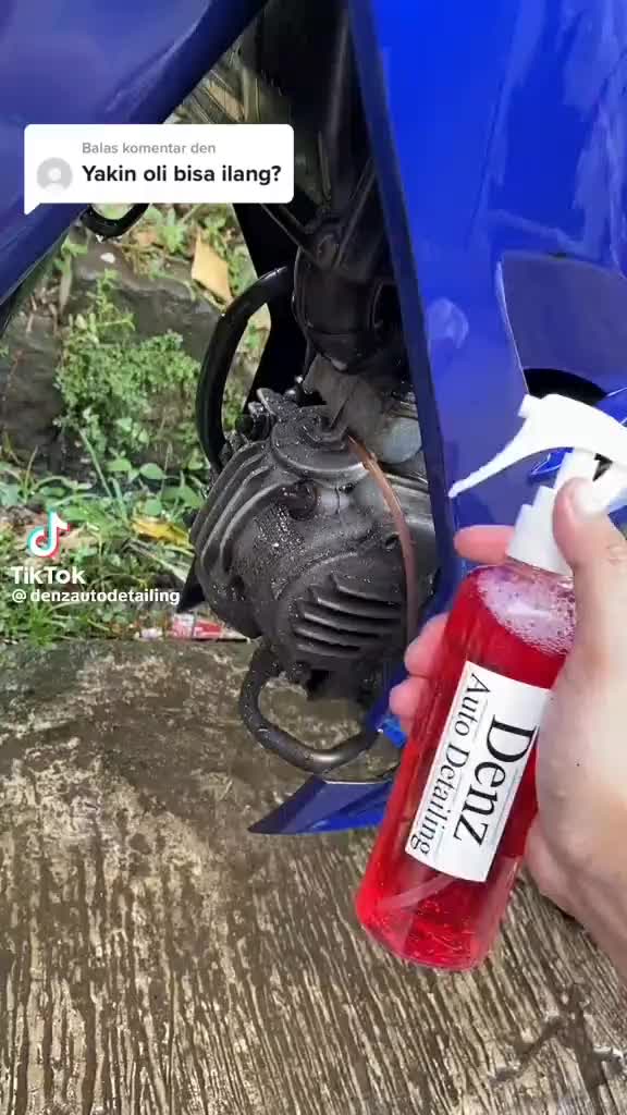 Denz Auto Detailing Cairan Pembersih Kerak Mesin Motor/Mobil 1 Liter - Car Kendaraan