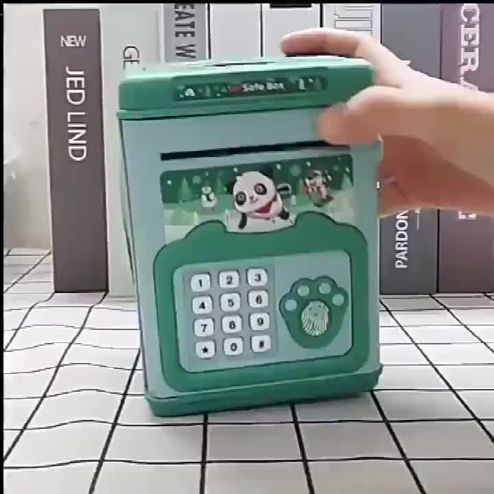 【COD】celengan atm elektrik / ATM Celengan Babi Listrik Otomatis Kuromi Melody StellaLou Cinnamoroll untuk Anak-Anak dan Mahasiswa Gift Gift celengan  miniaturkabah / celengan mesin atm