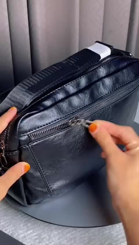 WEIXIER D523 Tas Selempang Pria Kulit Crossbody Sling Bag Anti Air WX-OS