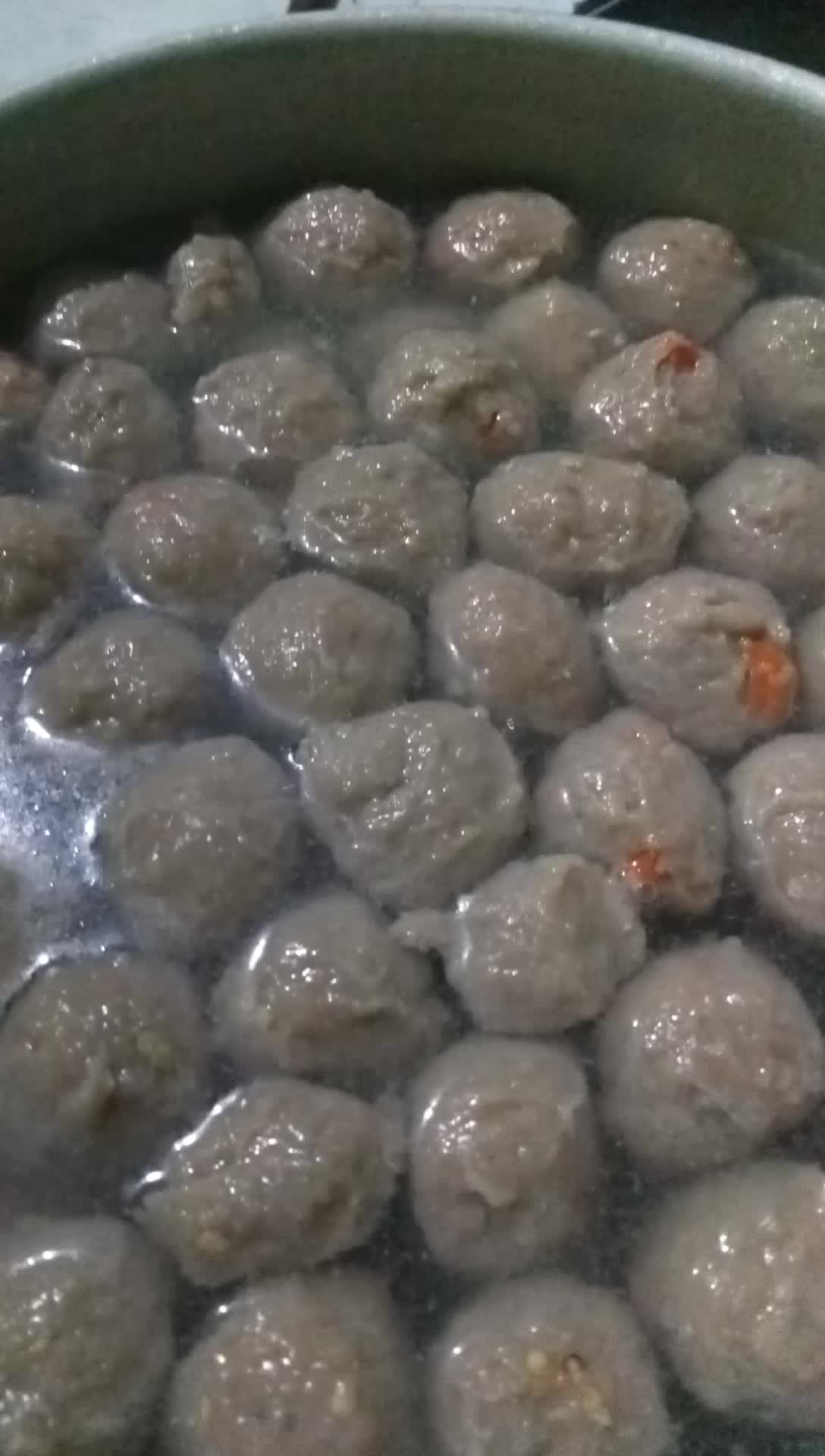 Pentol mercon ekonomis, pedasnya menggoda Frozen Food Makanan Meat Baso