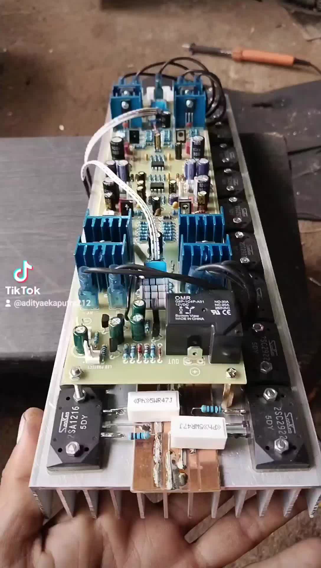 Kit Driver SJK V16 Full Bridge/BTL (Bento Power Nganjuk) - Amplifier