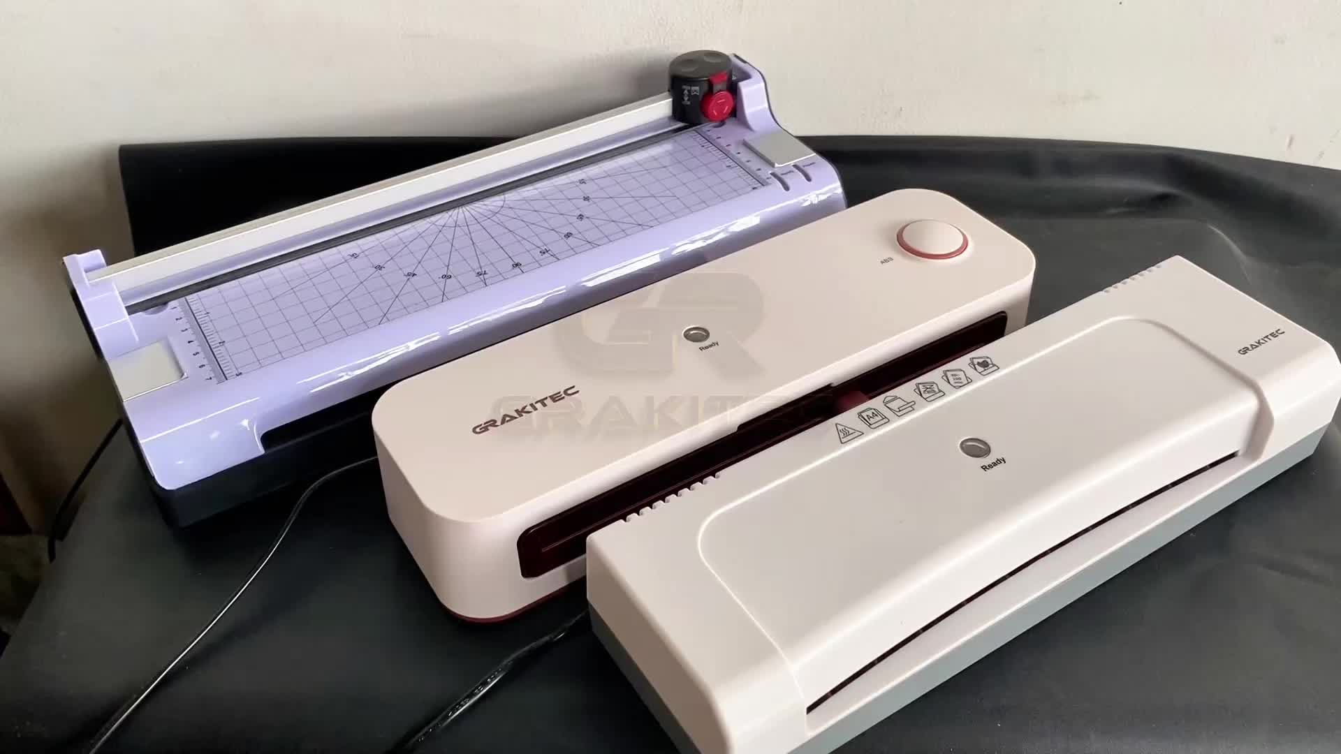 Mesin Laminating A4/F4 4in1 (230mm) 821/822/825 Fitur Combo Laminating + Paper Trimmer + Emergency Button