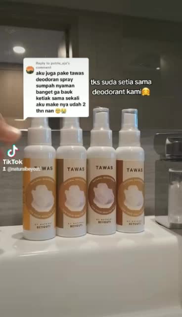 Deodorant Spray Tawas Cair 100ml menghilangkan bau badan dan ketiak Tawas Deodorant Spray Penghilang Bau Badan dan Ketiak Hitam Memutihkan Ketiak 100ml cair