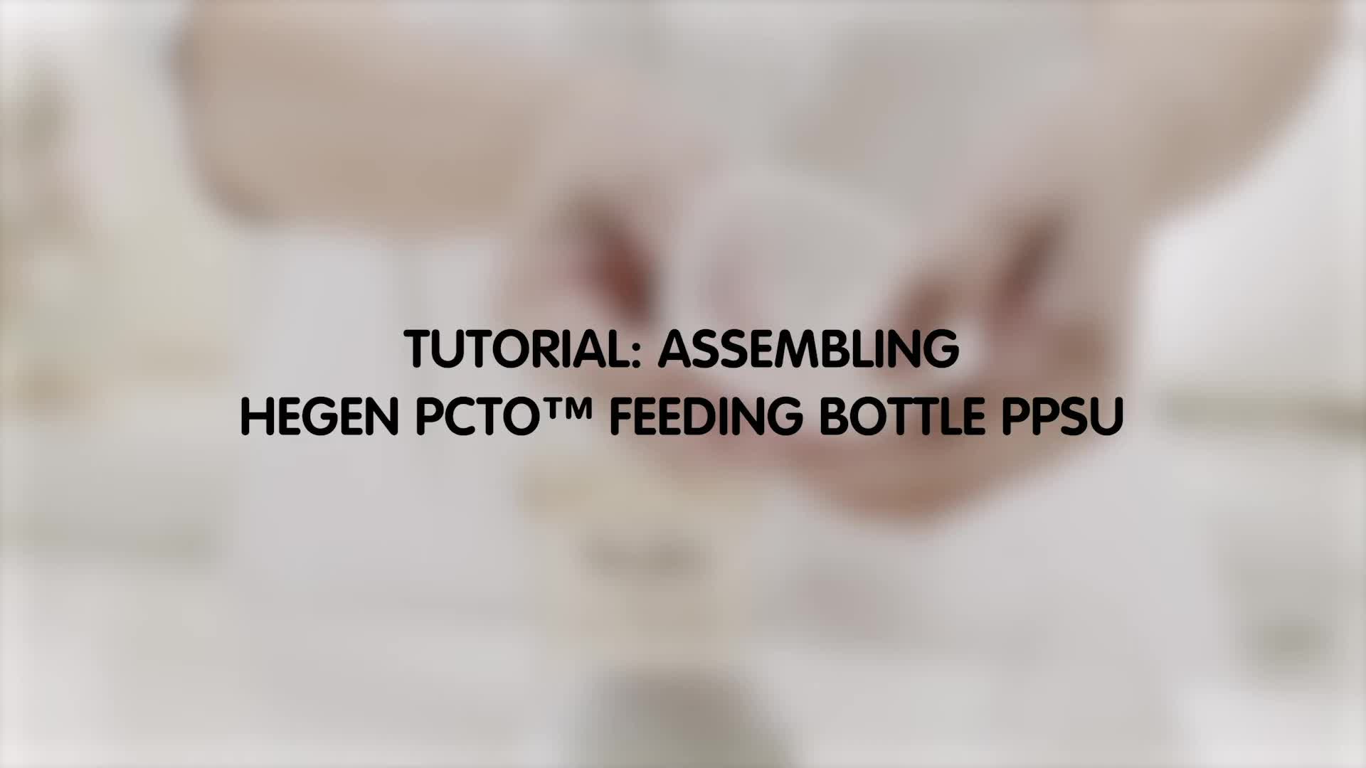 Hegen PCTO Feeding Bottle PPSU - Botol Susu Bayi