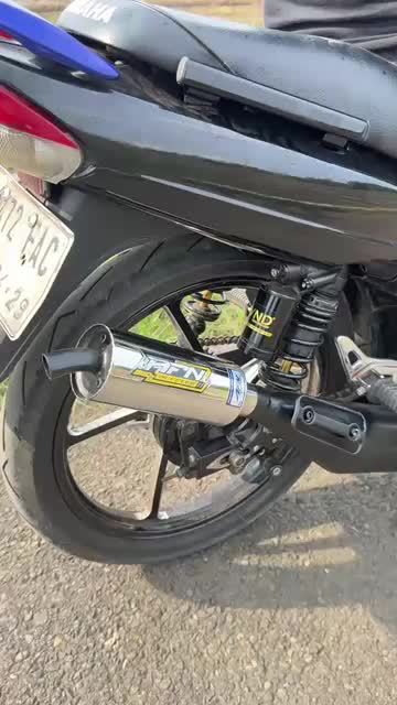 Knalpot Fiz R tipe bulet Original AFN Muffler