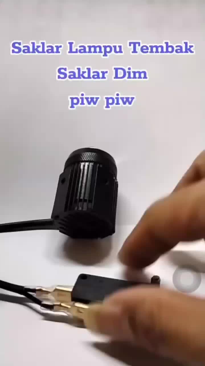 Microswitch Gagang Roda / Saklar Lampu Tembak / Saklar Dim Lampu Tembak Piw Piw