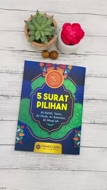 (PROMO) Mushaf 5 Surat Pilihan Ukuran A5