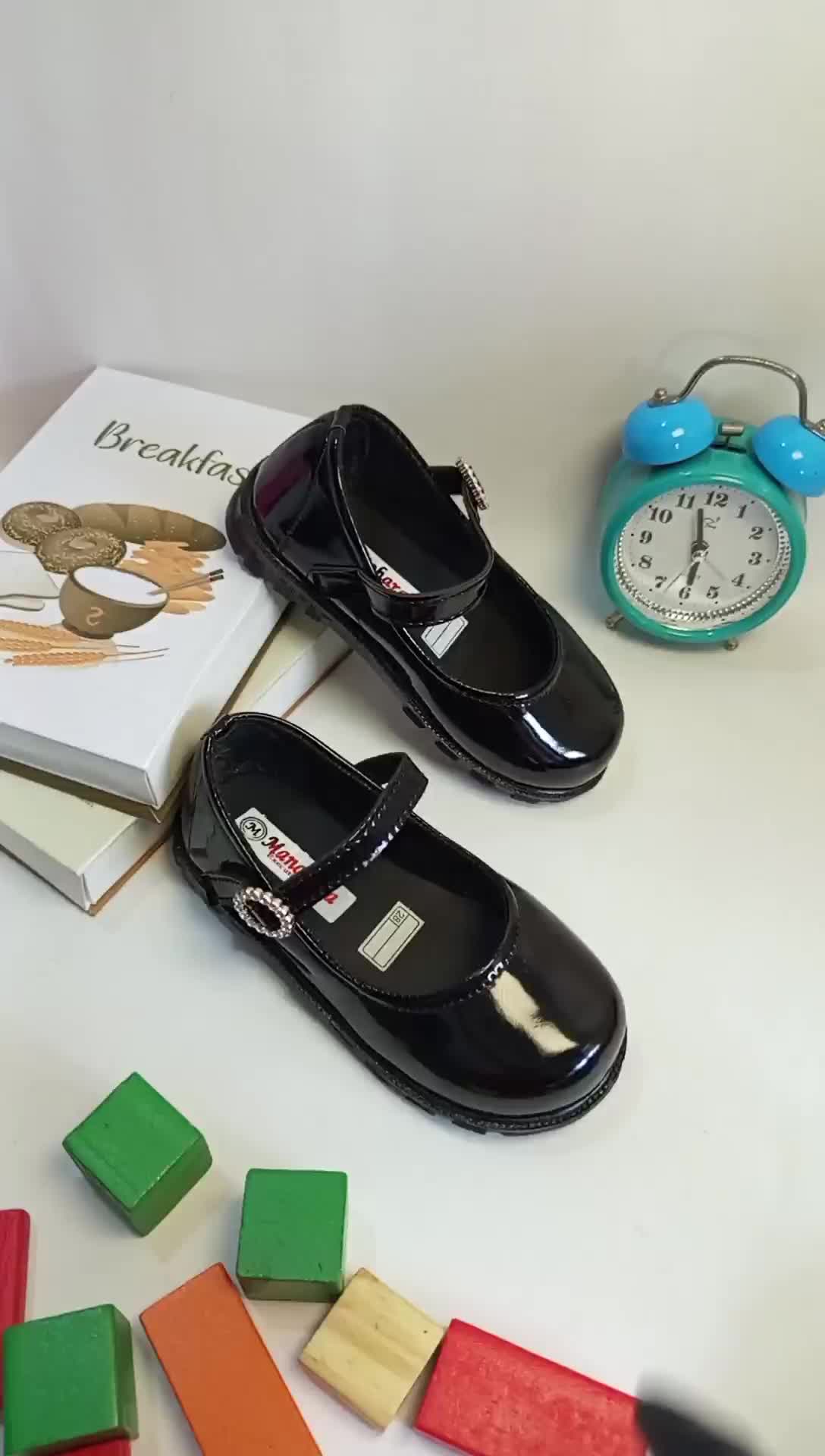 DM02 Sepatu uniform. glosy Sepatu anak wanita glpsy. sepatu dokmar. slip on. mules pantofel korean stule Kasual Panjang Santai Shoes Sneaker
