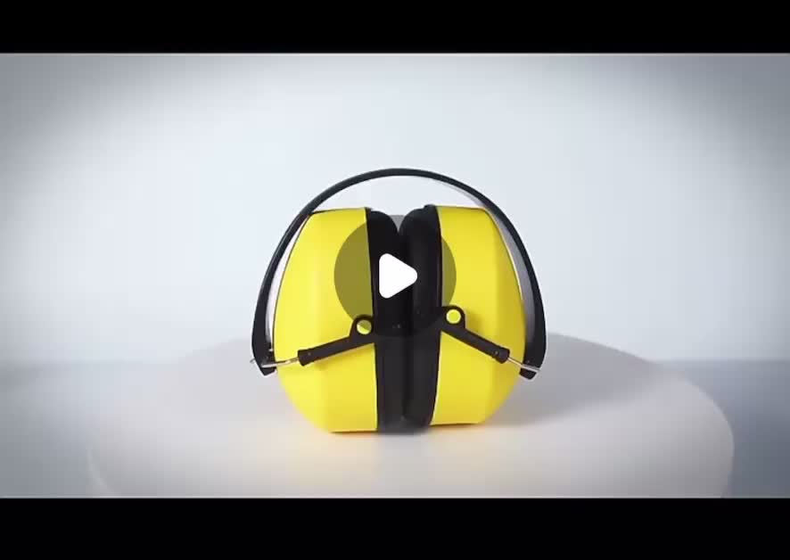 Ear Muff Pro Earmuff 28db Kuning Pelindung Telinga HARMIT