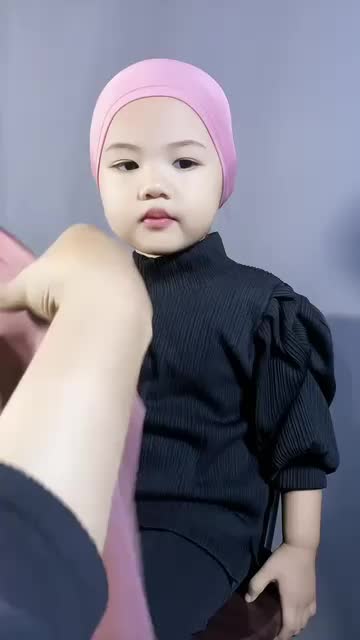 Pahmina Instan Anak Pastan Kancing Usia 2-7 Tahun Pashmina Cantik