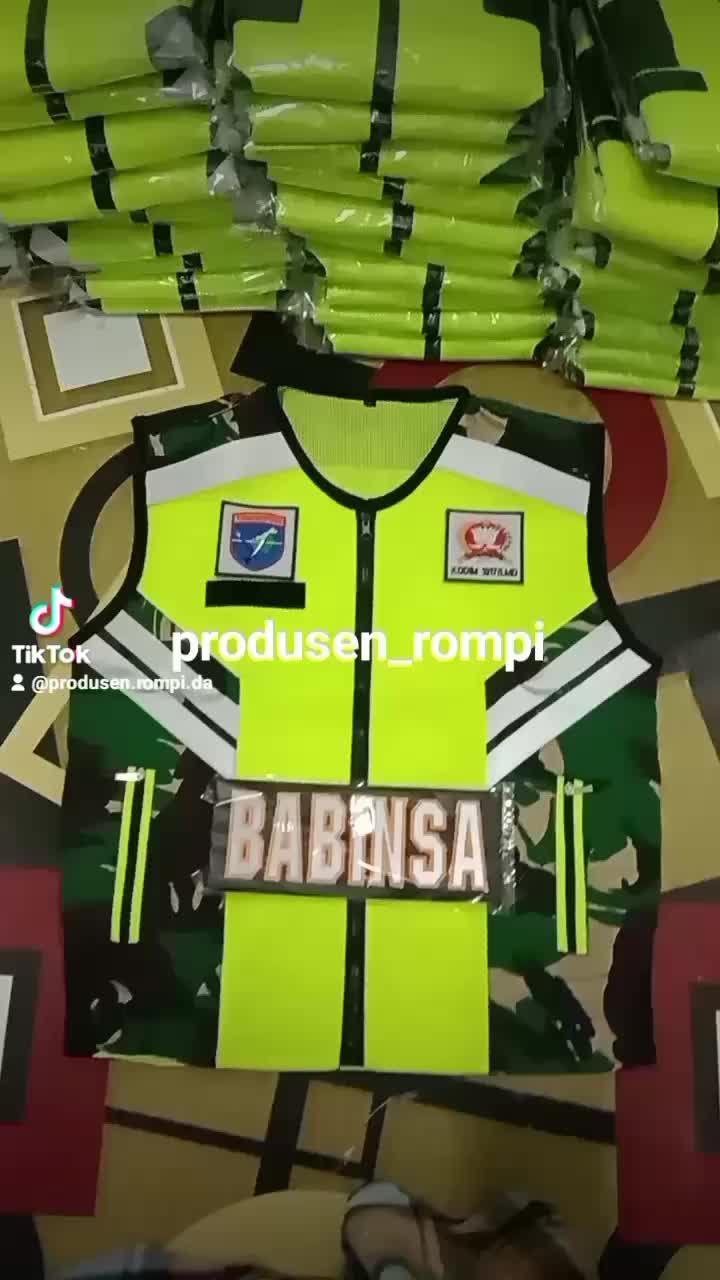 ROMPI JALA TEBAL LORENG BABINSA/KODIM/DANDIM/TNI AD GRATIS NAMA