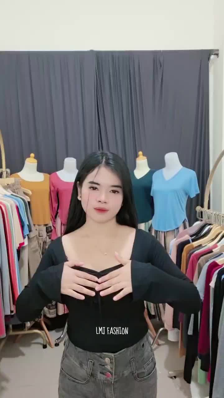 COD JUDITE Pometia Long Sleeve Crop Top - #157