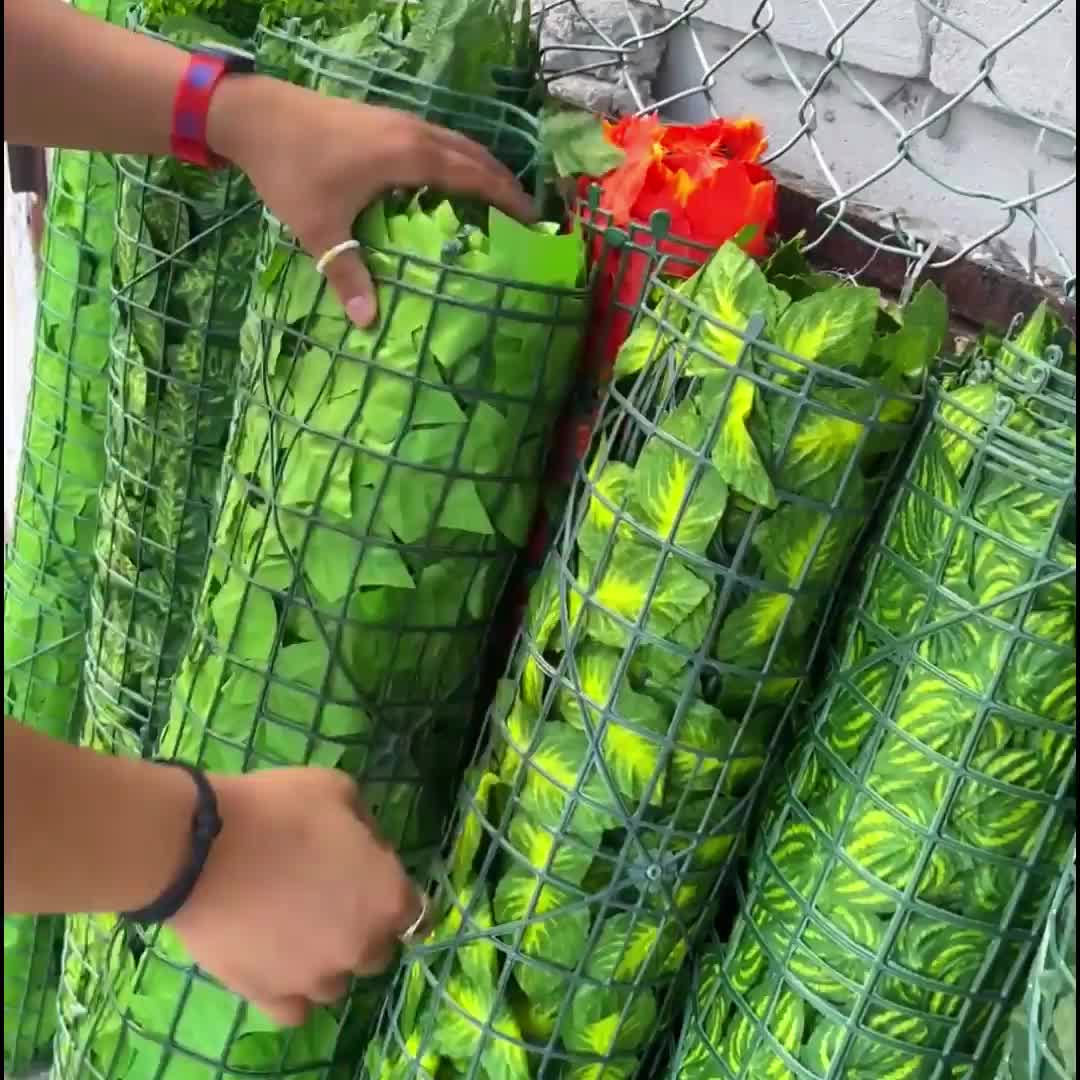 UNICO / COD / Tanaman Hias Daun Rambat Sintetis Panjang 3 MTR / Daun Hias Ornamen Dekorasi Rumah Pagar Dinding / Roll Daun Rambat Plastik