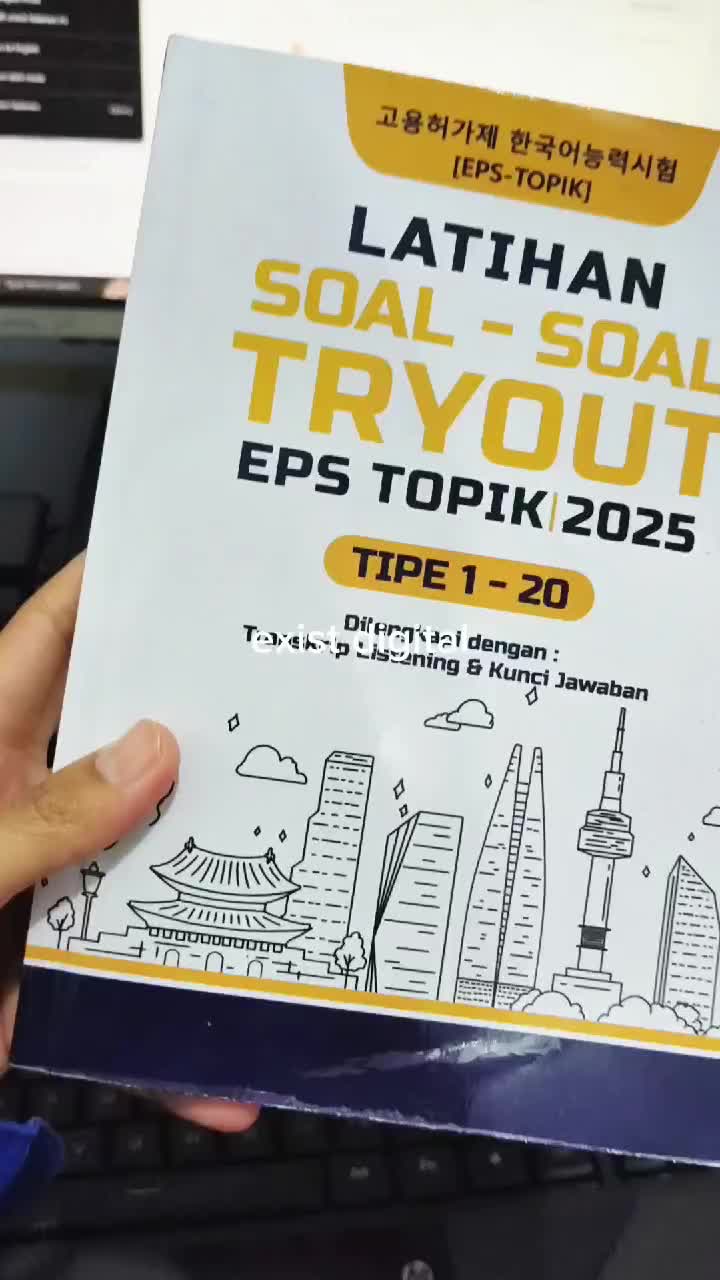 BUKU TRYOUT EPS TOPIK 2025 - Lengkap Kunci Jawaban + Transkrip Listening