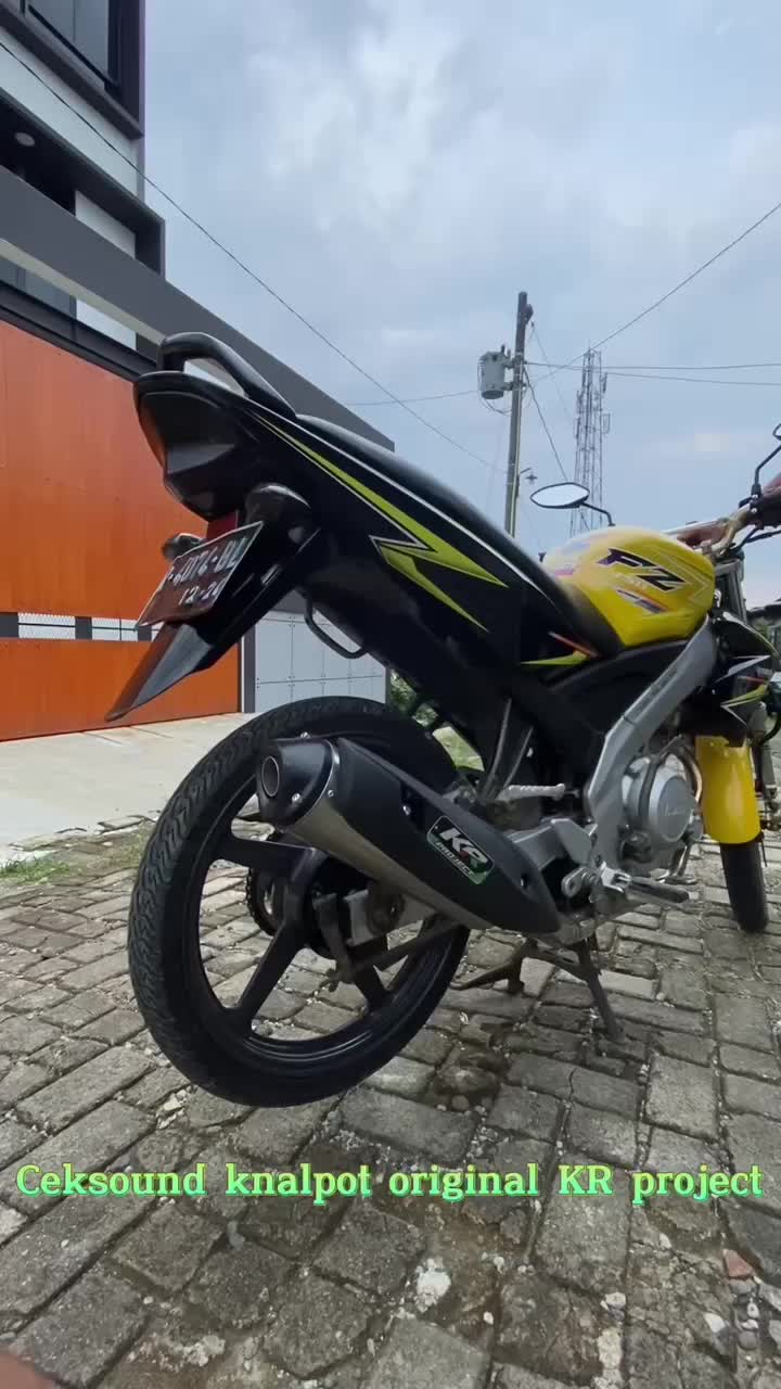 Knalpot Racing KR Project model Rob1 untuk vixion cbr cb150 fu mx jupiter r15 cbr  Motorcycle Sporty Tempat Mesin Kendaraan