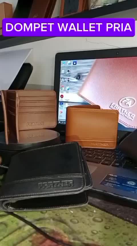 Dompet Pria Kulit Berkualitas Tinggi FARTNER 03 - Elegan dan Mewah - Kartu Pendek Cowok