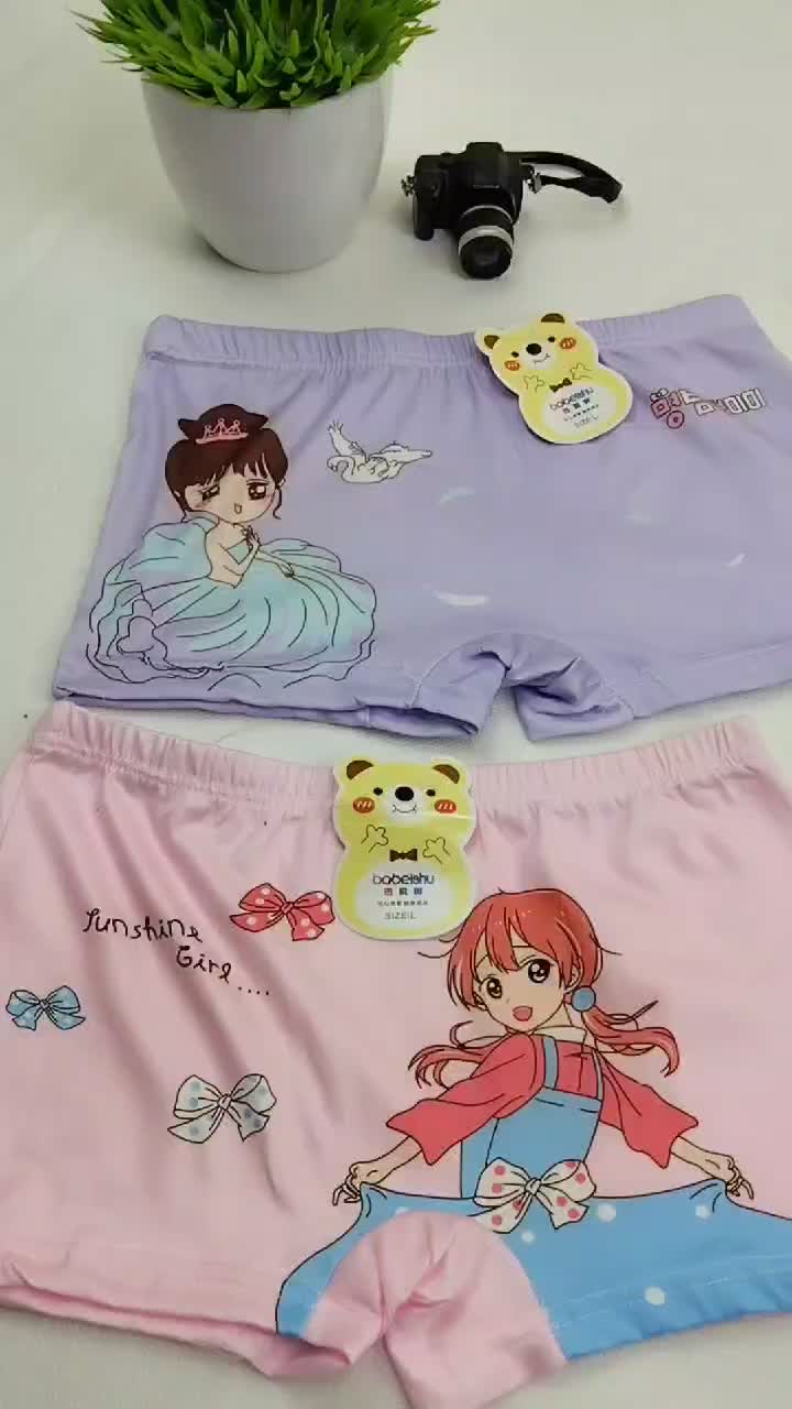 MINA ISI 3 PCS Boxer Anak Perempuan Celana Dalam Anak Cewe Motif Princess Imut Lucu Ukuran M L XL Fashion