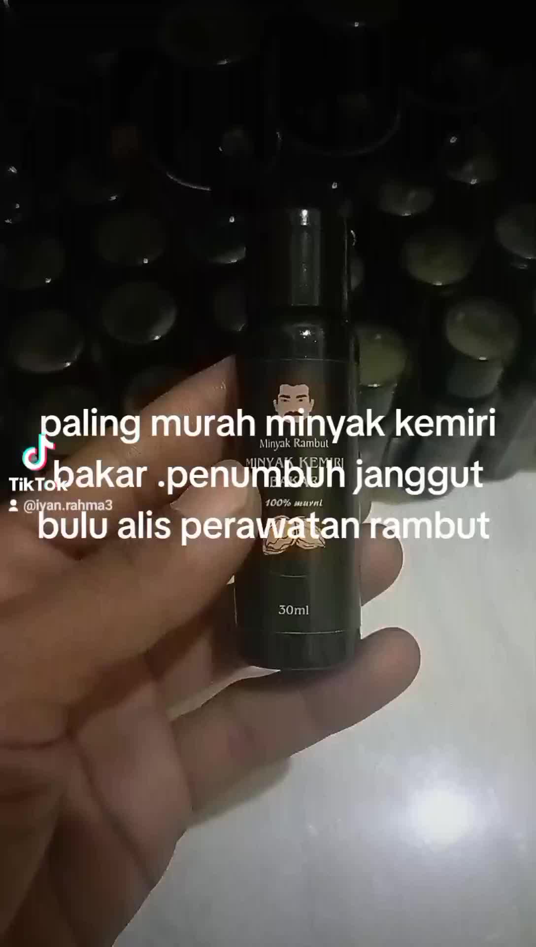 fromo termurah Minyak Kemiri BakaR(  khas ACEH TAPAK TUAN )  100% Asli untuk Melebatkan bulu alis  dan Menumbuhkan Rambut - Kering, Memanjangkan Penebal Haircare Shampoo Menghitamkan