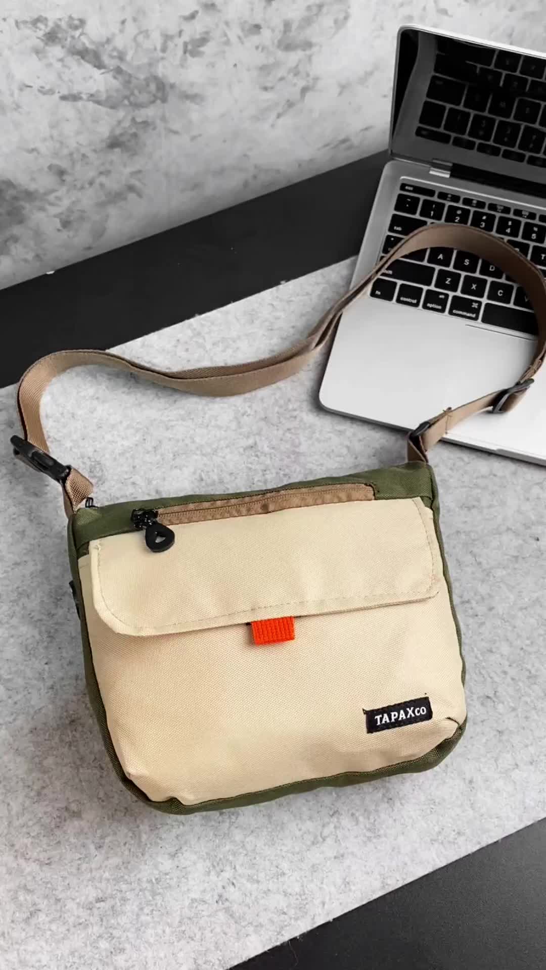 [Beli Lokal] TAPAXCO Tas Selempang Pria Rumi Slingbag Casual Local Original