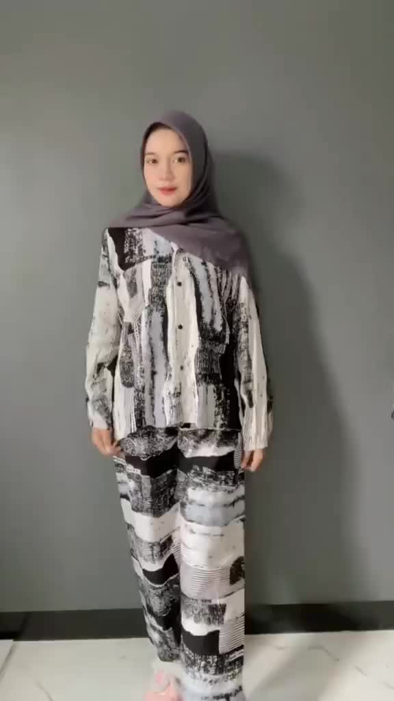 Setelan Motif Bahan Rayon/Setelan LD 120/Piyama Wanita/Pajamas Baju