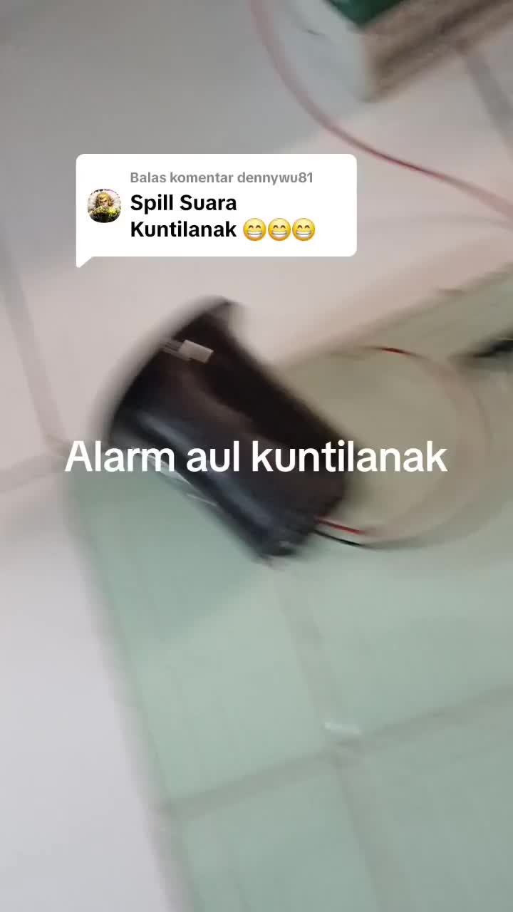 Alarm Rem atau atret suara aul lolongan anjng dan kuntilanak