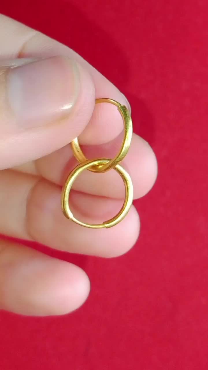 Anting Desi Polos 1 gram LM 99,9%