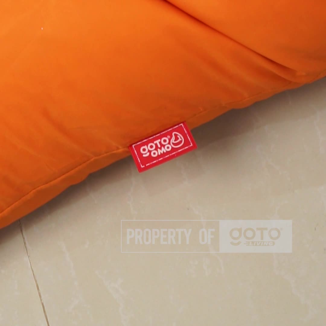 Goto Omo Bean Bag Triangle Sofa Tempat Duduk Santai Kursi Lantai Empuk