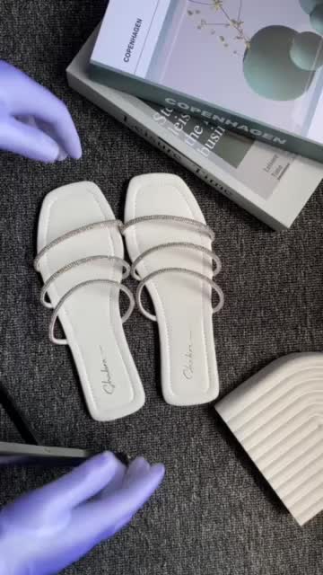 Shabira - Sendal Wanita Permata Tritwins Sandal Flat Wanita