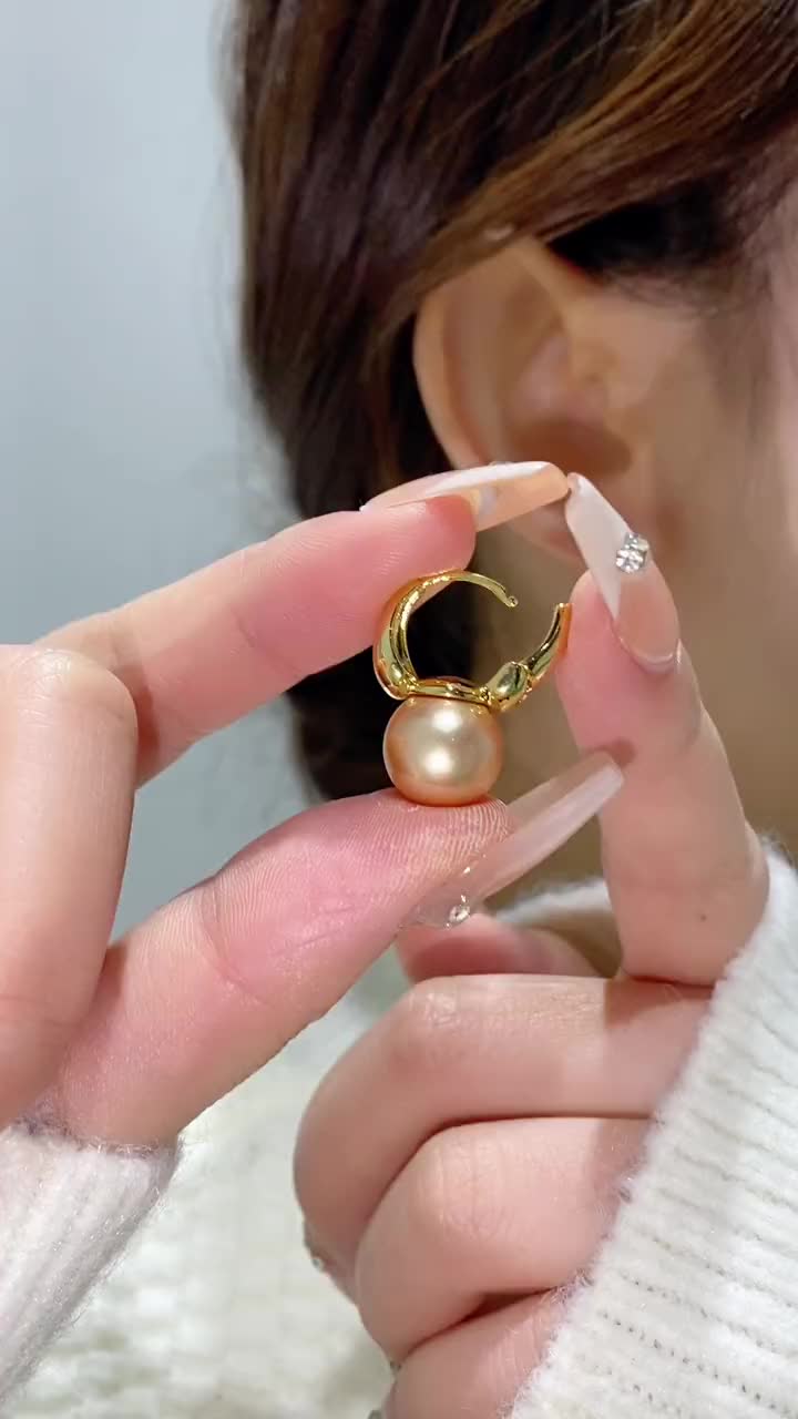 (Bebas beli 2 dapat bonus) A111 COD Anting bola juntai lucu titanium wanita Korea Anti karat anti luntur