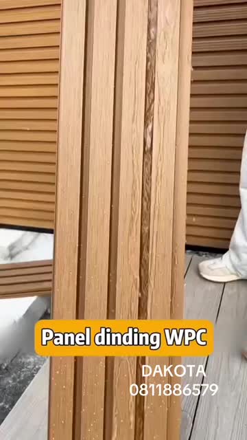 WPC outdoor WPC Pagar wall cladding outdoor