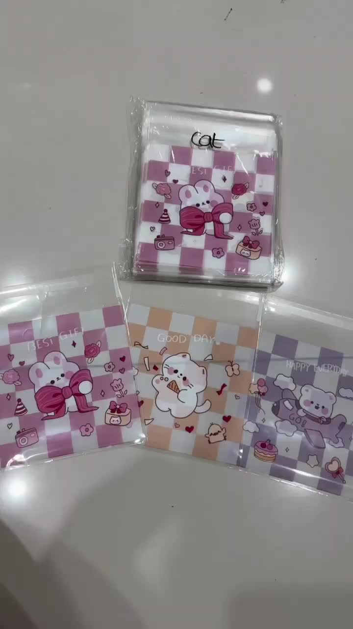 100 pcs Plastik Cookies Opp 10x10cm - Plastik