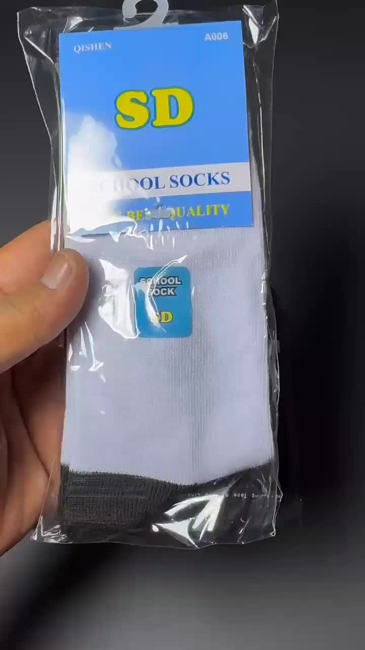 PAKET 6 PASANG KAOS KAKI ANAK SEKOLAH SD SMP SMA PRIA DAN WANITA