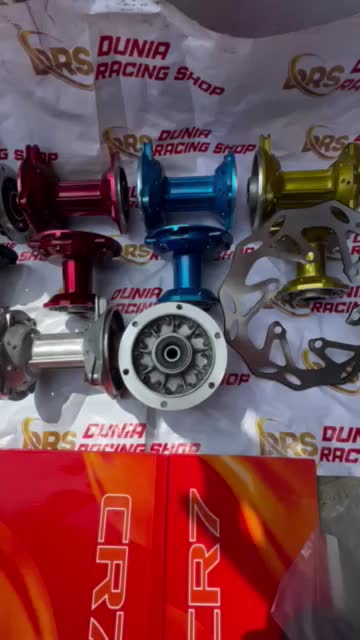 Tromol KLX 150 DTracker 150 CRF 150 hole 36 depan belakang + Piringan cakram dan Bearing