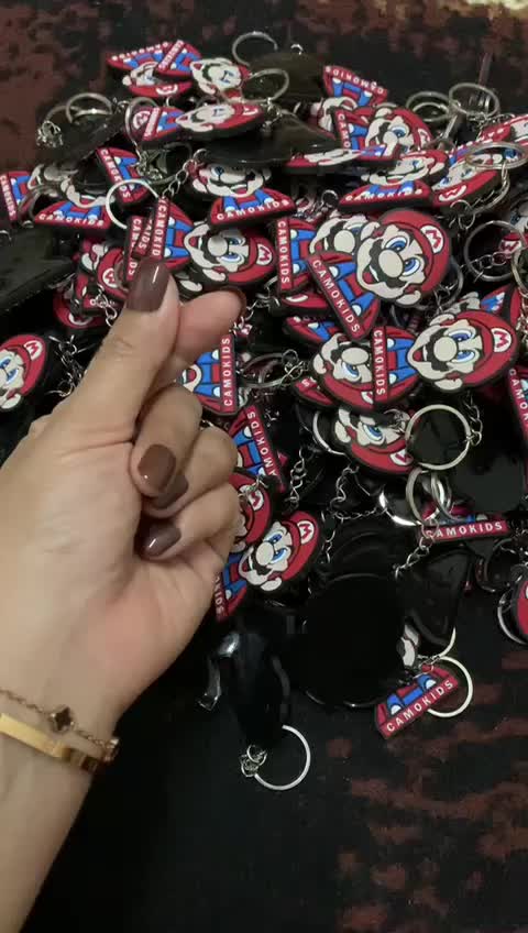 Gantungan kunci karakter kartun  anak lucu imut full set