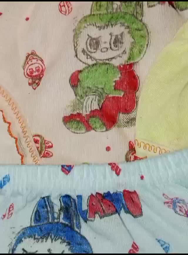 PROMO 12 PCS CD LABUBU celana dalam anak perempuan motif LUCU usia 3-8th Daleman anak cewek lusinan pakaian dalam 3-4 tahun baju  dalam  anak celana  dalam  anak  perempuan  7–8 bisa dicuci dengan mesin xl pakaian dalam Fashion cangcut  anak