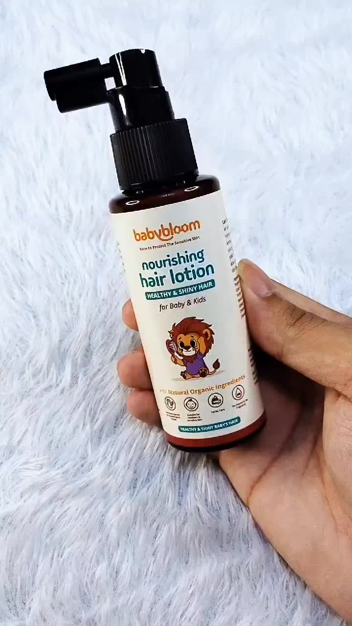 Hair Lotion Anak dan Bayi penebal rambut dan pelembut rambut anak-Babybloom Nourishing Hair Lotion 100ml