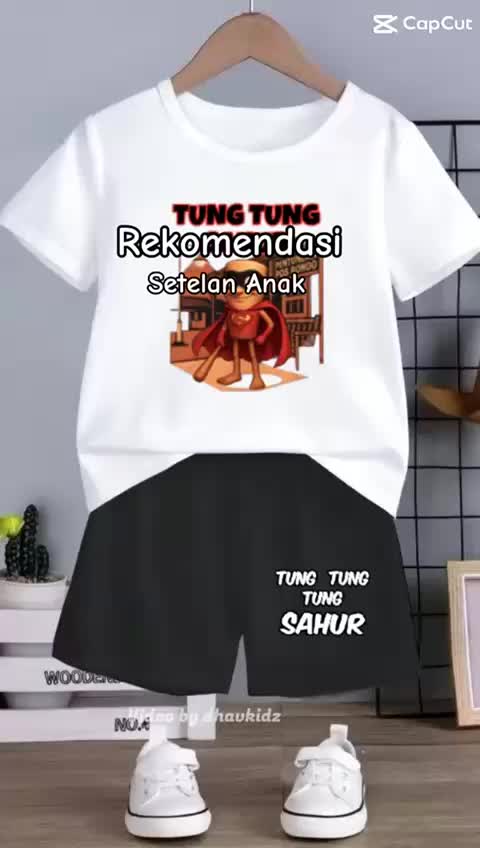 Setelan Anak Laki Laki/Setelan Murah/Setelan Anomali Tung Tung Sahur