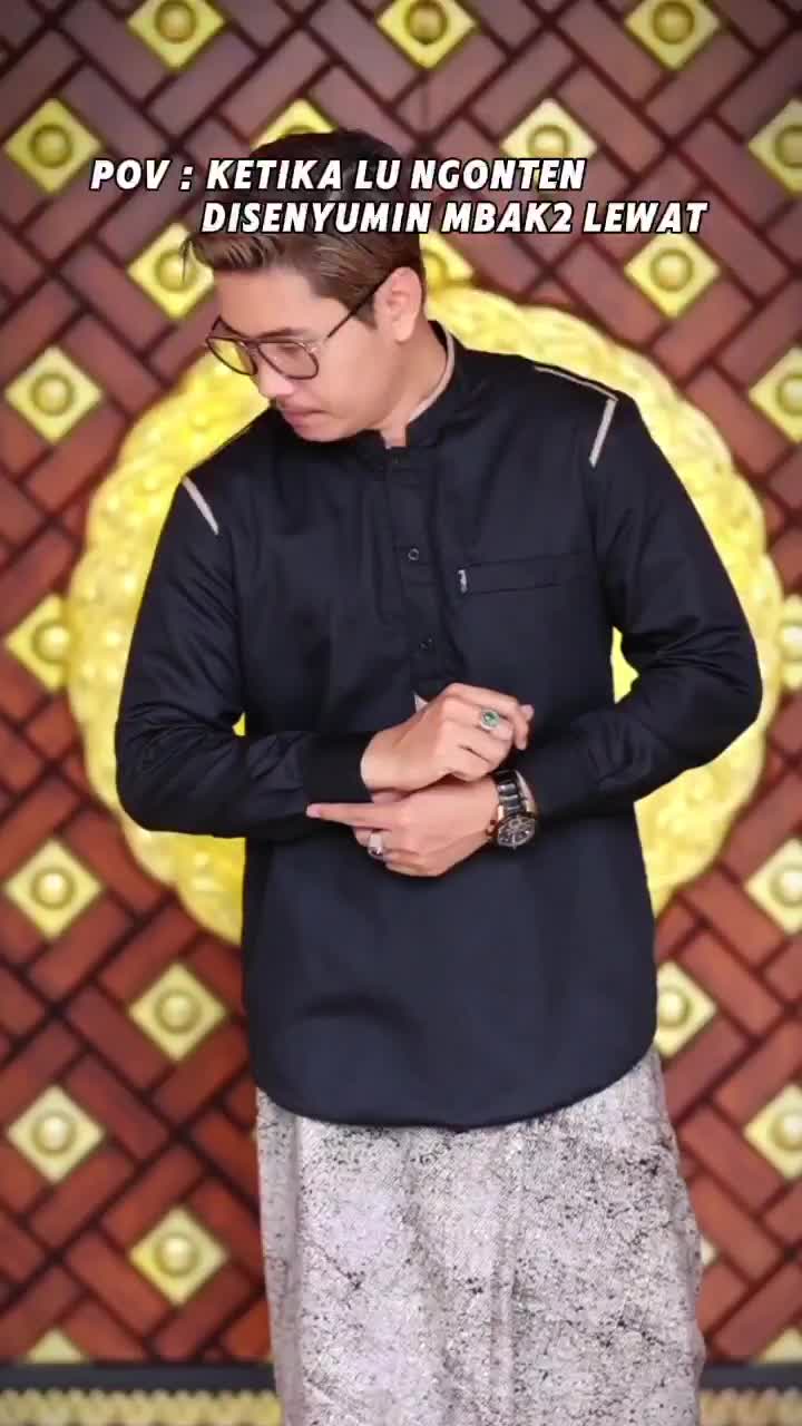 HILWA - Baju Koko Lengan Panjang Terbaru Hazard Series Bahan TOYOBO Original Seragam Hadroh Azzahir