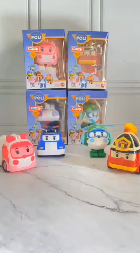 MAINAN ANAK FIGUR ROBOT ROBOCAR POLI ROBOT BISA JADI KENDARAAN DEFORMATION