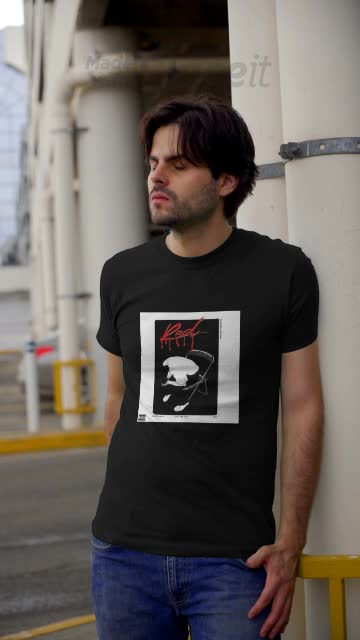 Kaos Sablon Playboi Carti Bootleg Baju Skena Cowok Tshirt Anime Cowok Phrase Prints Distro Pria - Atasan Oblong Lengan Pendek Katun Combed Hitam